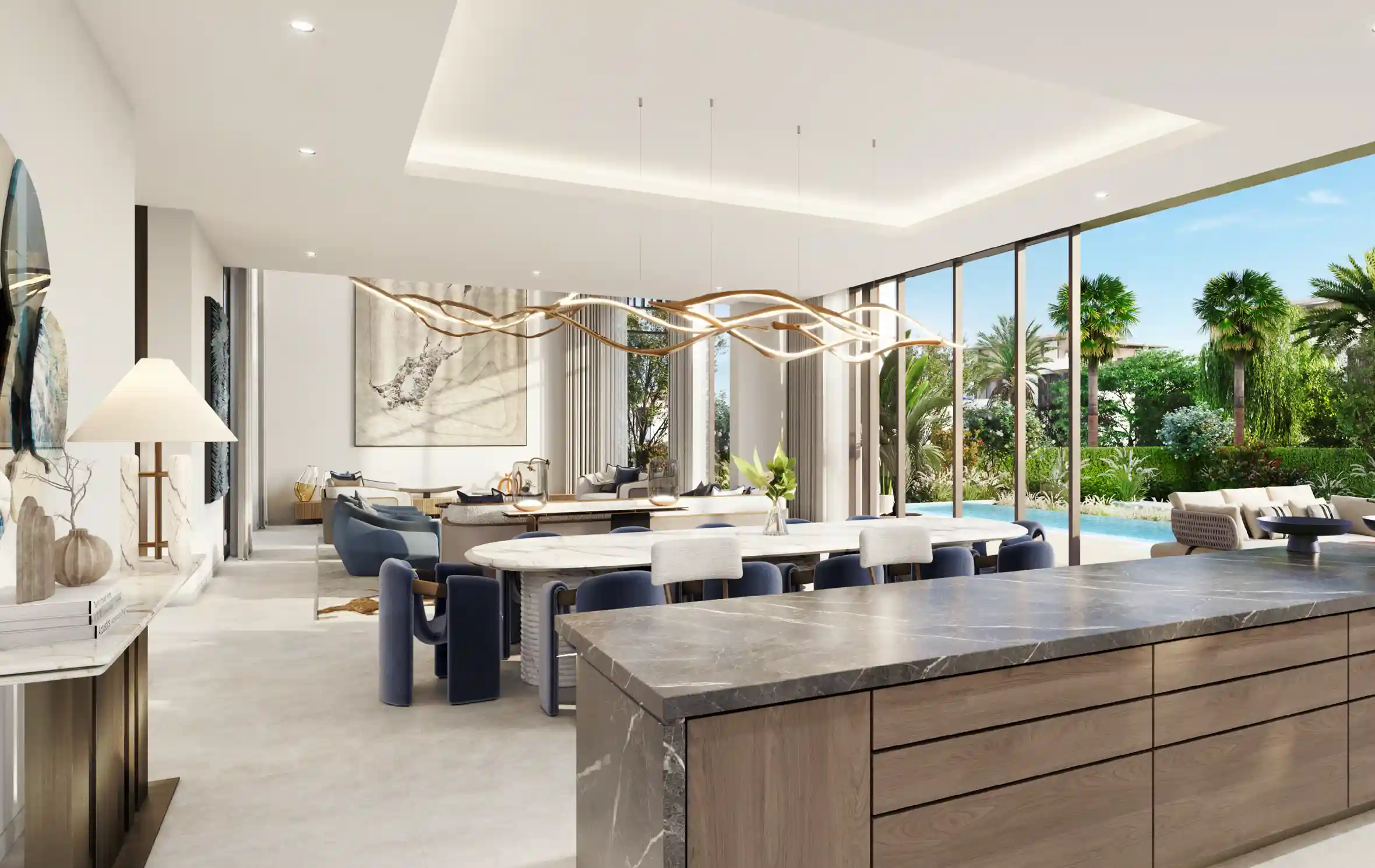 1732790318.19) Nad Al Sheba Gardens Phase 7 - 7 Bedroom Villas Hall View